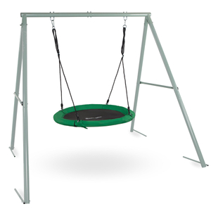 Vrtna ljuljačka tipa rodino gnijezdo sa okvirom i užadima