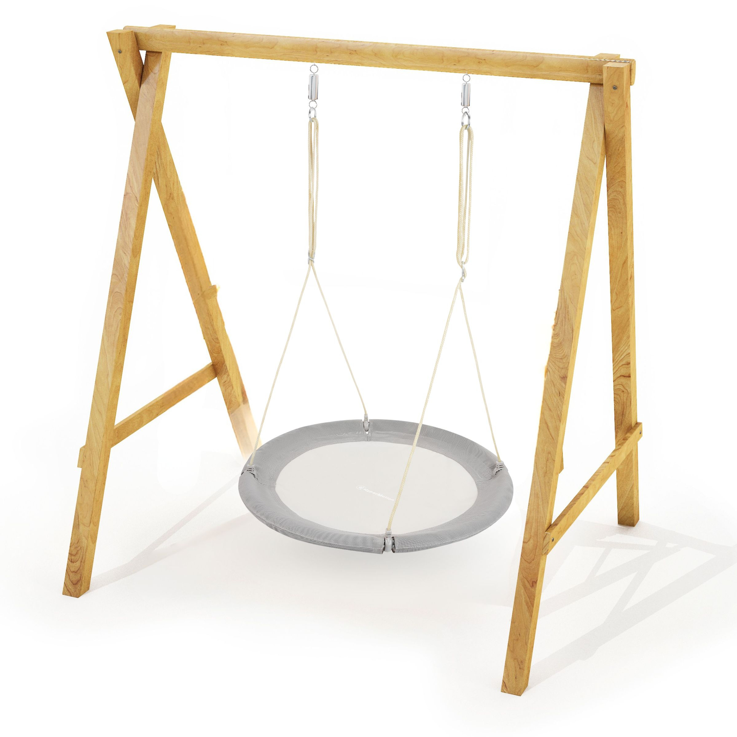 HyperMotion ljuljačka "vranjino gnijezdo" - promjer 100 cm, siva