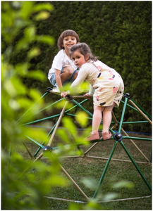 HyperMotion kupola za penjanje za djecu XL, Geodome, vrtno igralište, promjer: 1,8 m