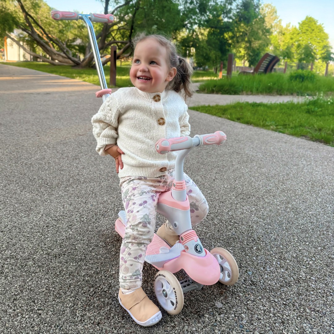 5u1 HyperMotion skuter - ružičasti