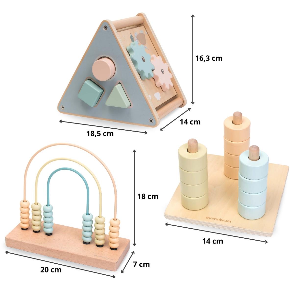 Set Montessori igračaka za djecu od 2-3 godine