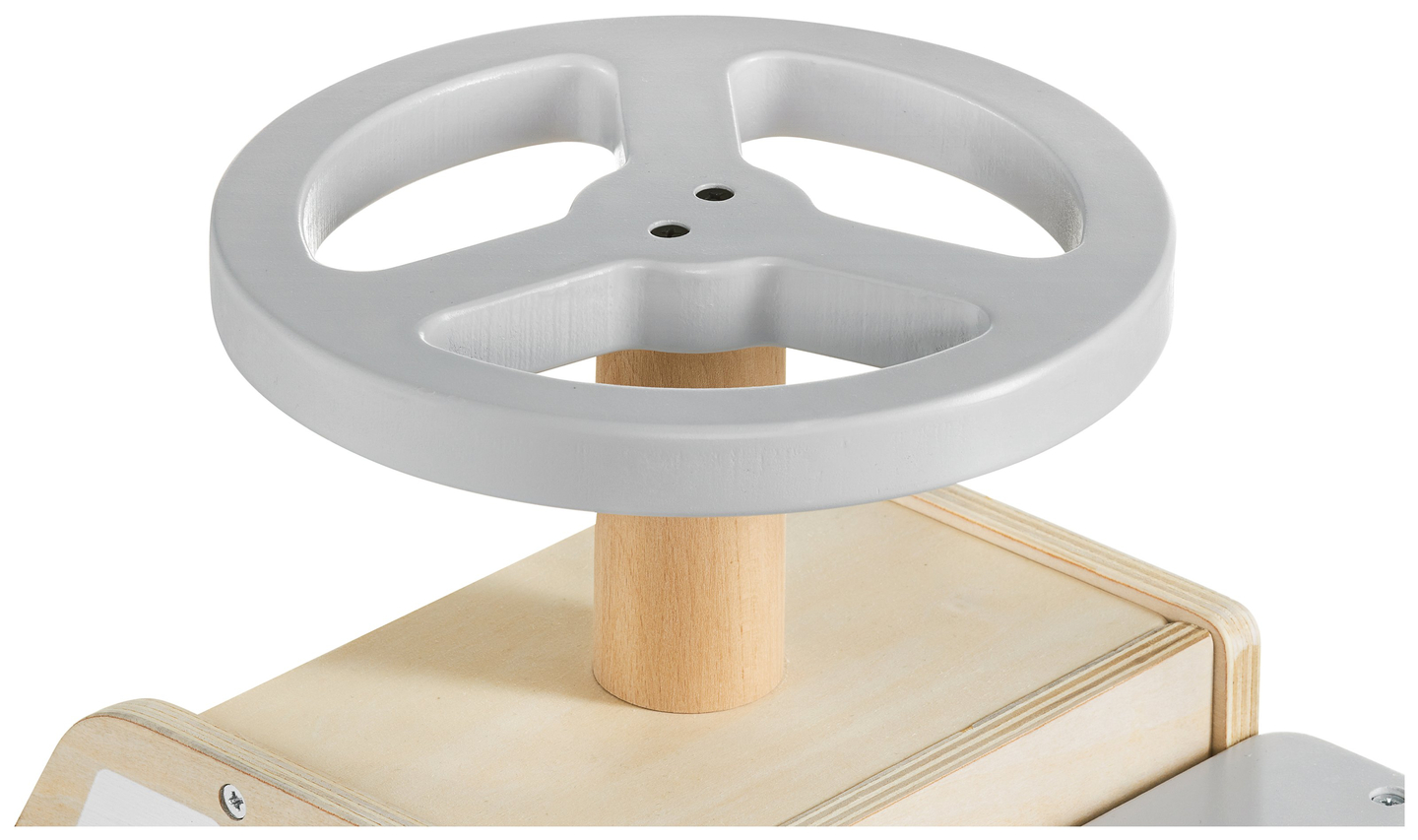 Drveni automobil za jahanje, autić s kockama