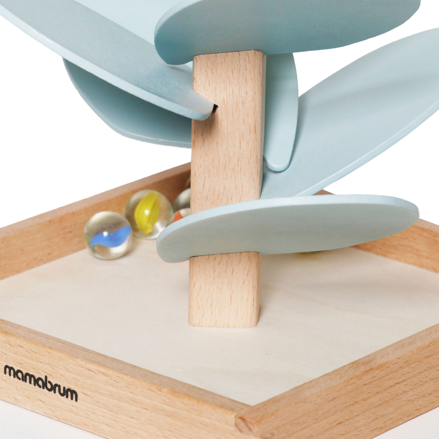 Drvena staza za kuglice - zvučno drvo s kuglicama