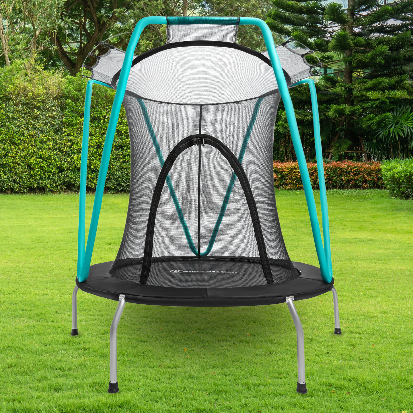 Mint trampolin 137cm sa zaštitnom mrežom - za djecu 3-8 godina - za dom i vrt