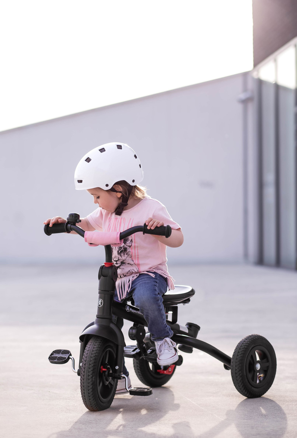 Tobi Velar tricikl + kišna navlaka - roza