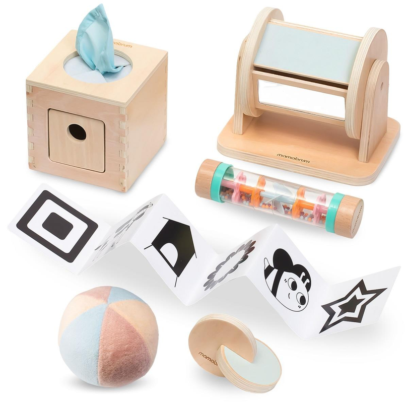 Set Montessori igračaka za bebe 0-6 mjeseci