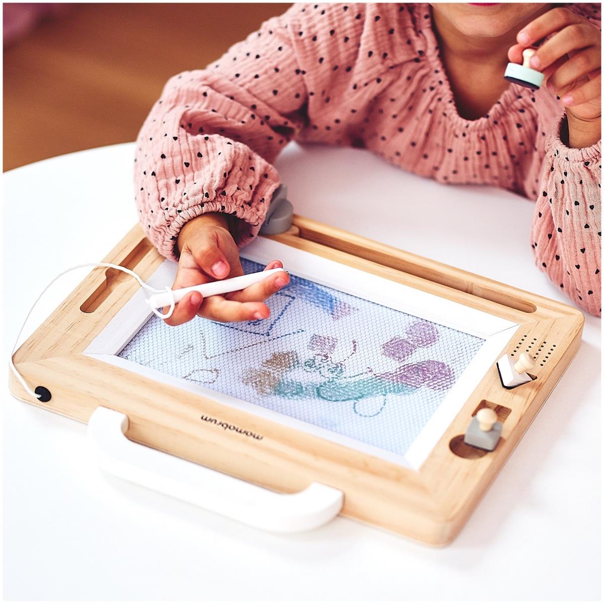 Drveni spomenar sa pečatima - ploča za crtanje