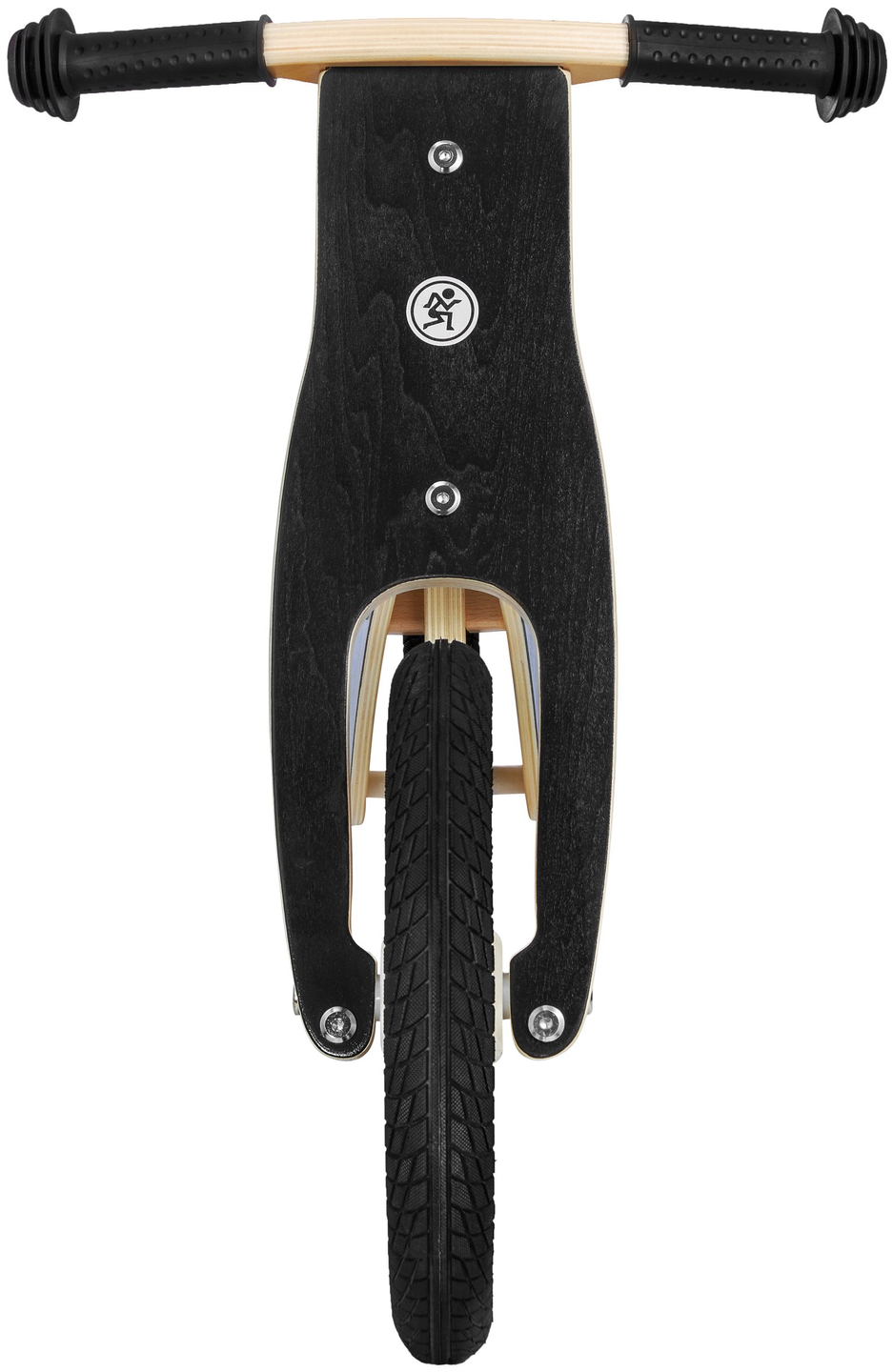 HyperMotion JAMES drveni balansni bicikl - kotači na napuhavanje - crni