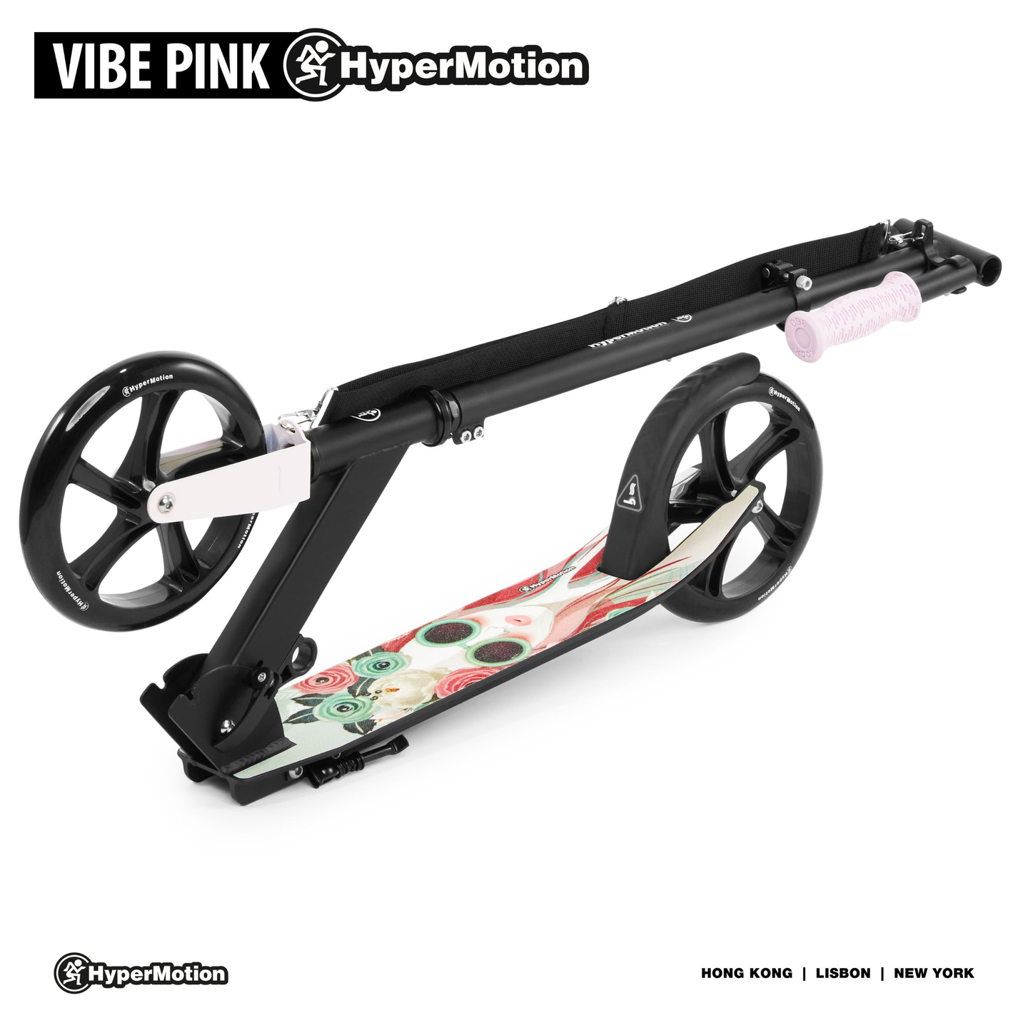 Gradski skuter na dva kotača VIBE Pink HyperMotion - 100 kg