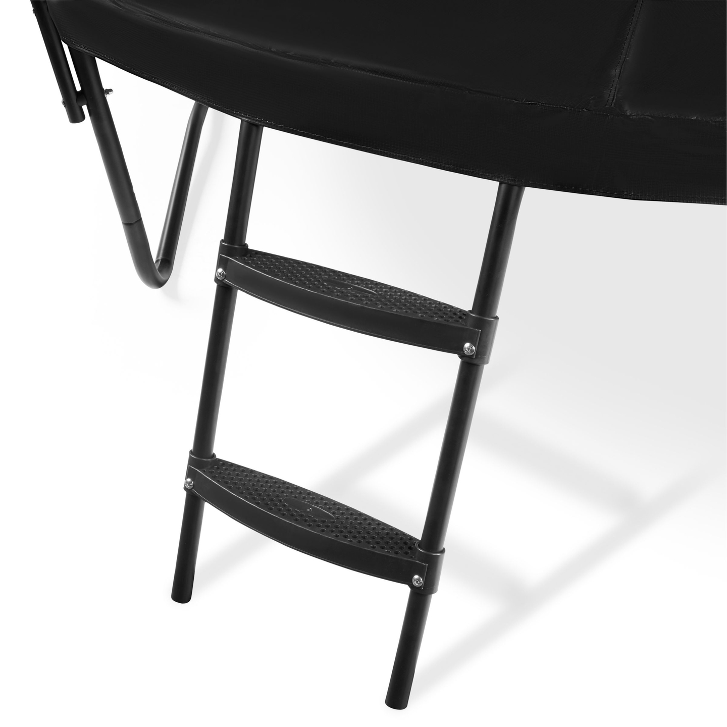 XXXL HyperMotion vrtni trampolin za djecu - 430 cm 14 stopa - s ljestvama i unutarnjom mrežom - za dom i vrt - maksimalno 150 kg