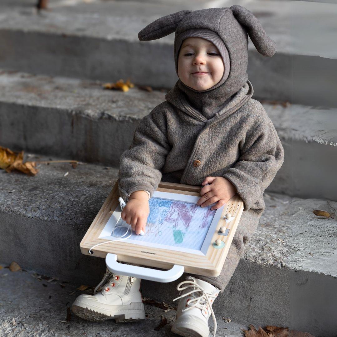 Drveni spomenar sa pečatima - ploča za crtanje