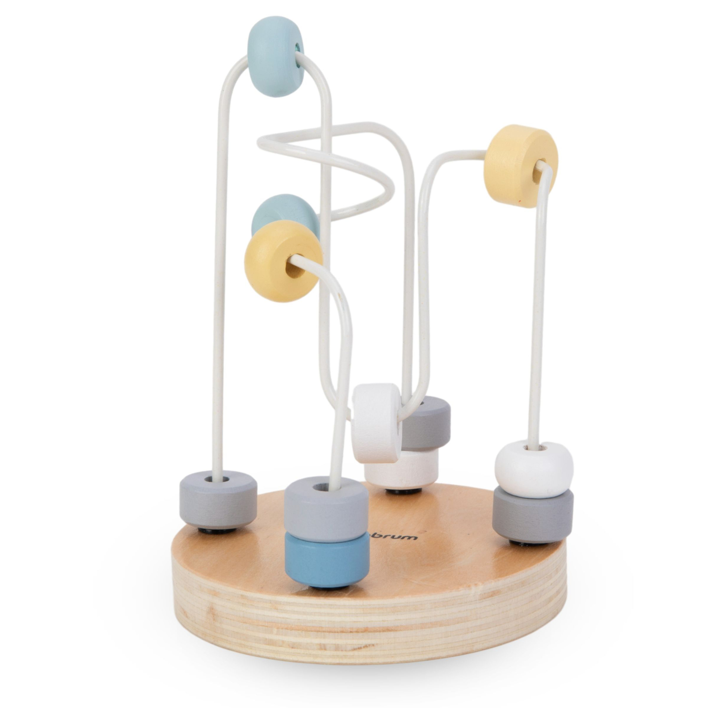 Set drvenih igračaka - šareni splet, Seal piramida, Teddy medo sorter