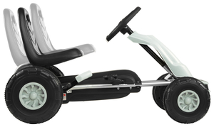 CHESTER go-kart na pedale - jahanje za djecu 3-6 godina - siva