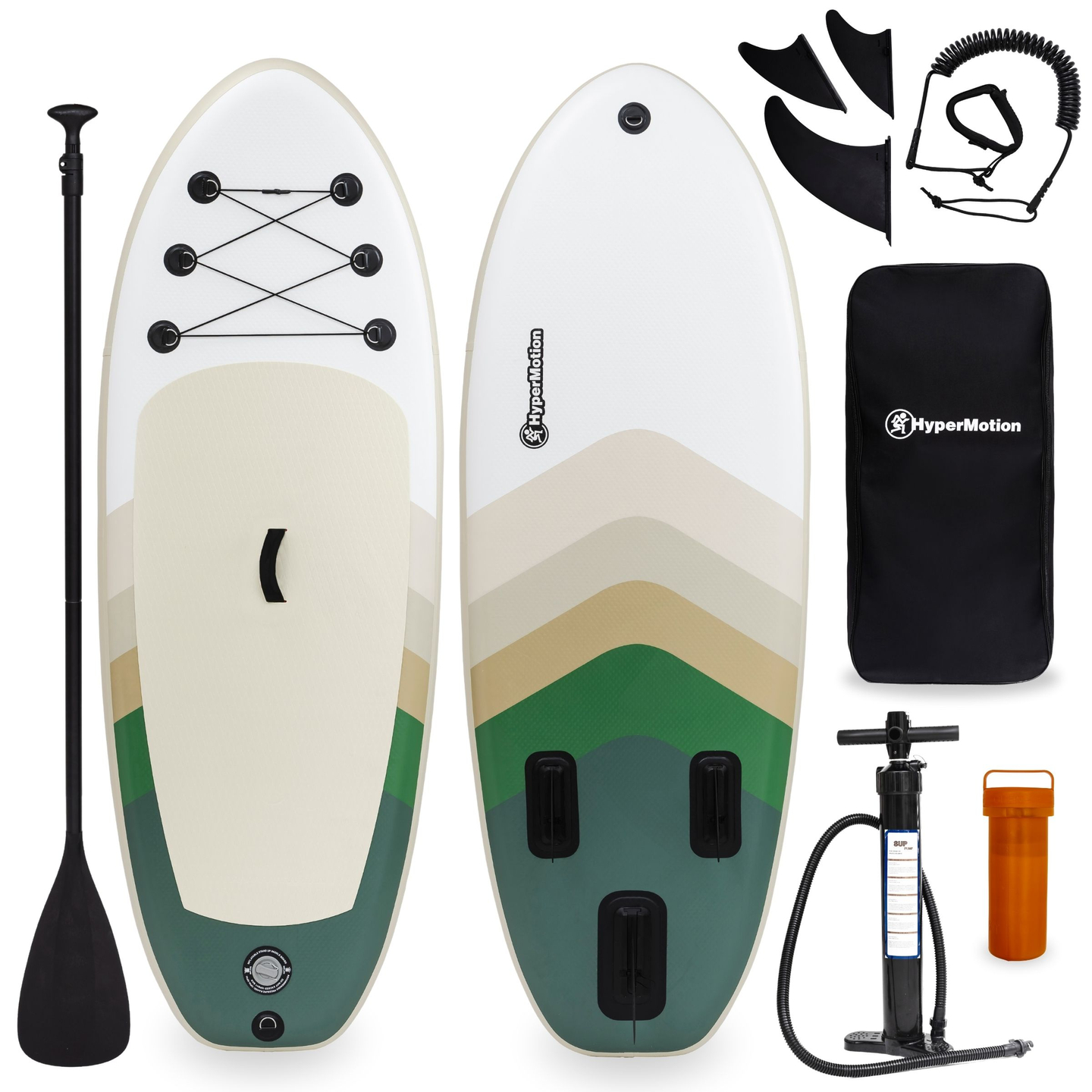 SUP daska na napuhavanje za djecu Stand Up Paddle 215cm s veslom - HyperMotion WAVE BOOST 215