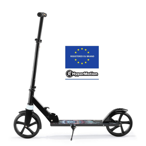 Skuter na dva kotača za tinejdžere i odrasle - s amortizerom - Hypermotion CITY SWIFT Digital lion - 100kg