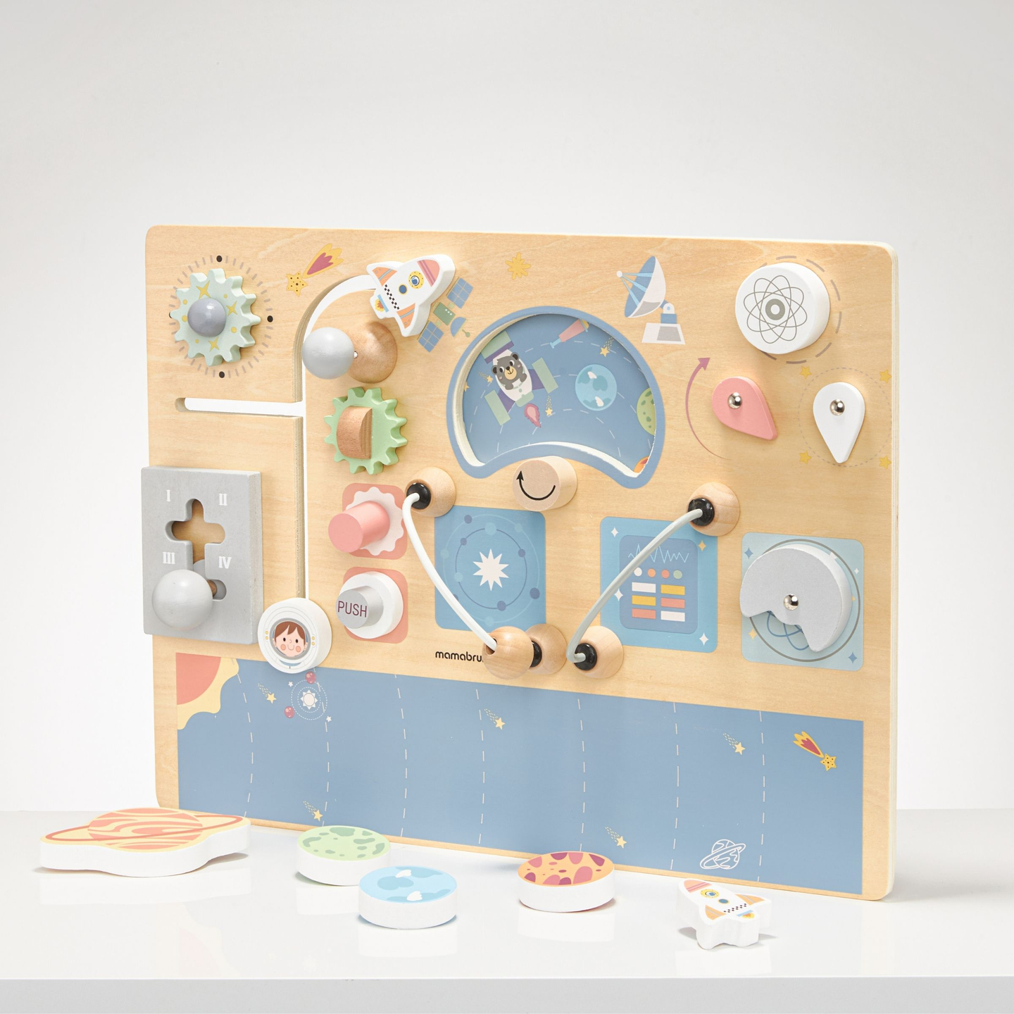 Drvena manipulativna ploča - Space