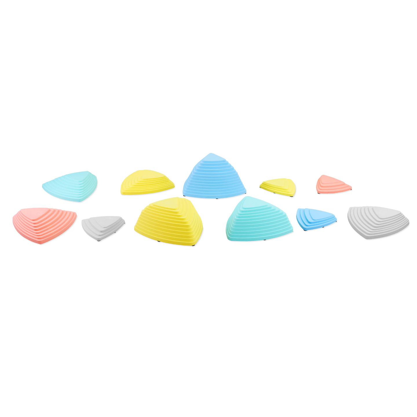 Kamenje za ravnotežu u boji - 11 komada