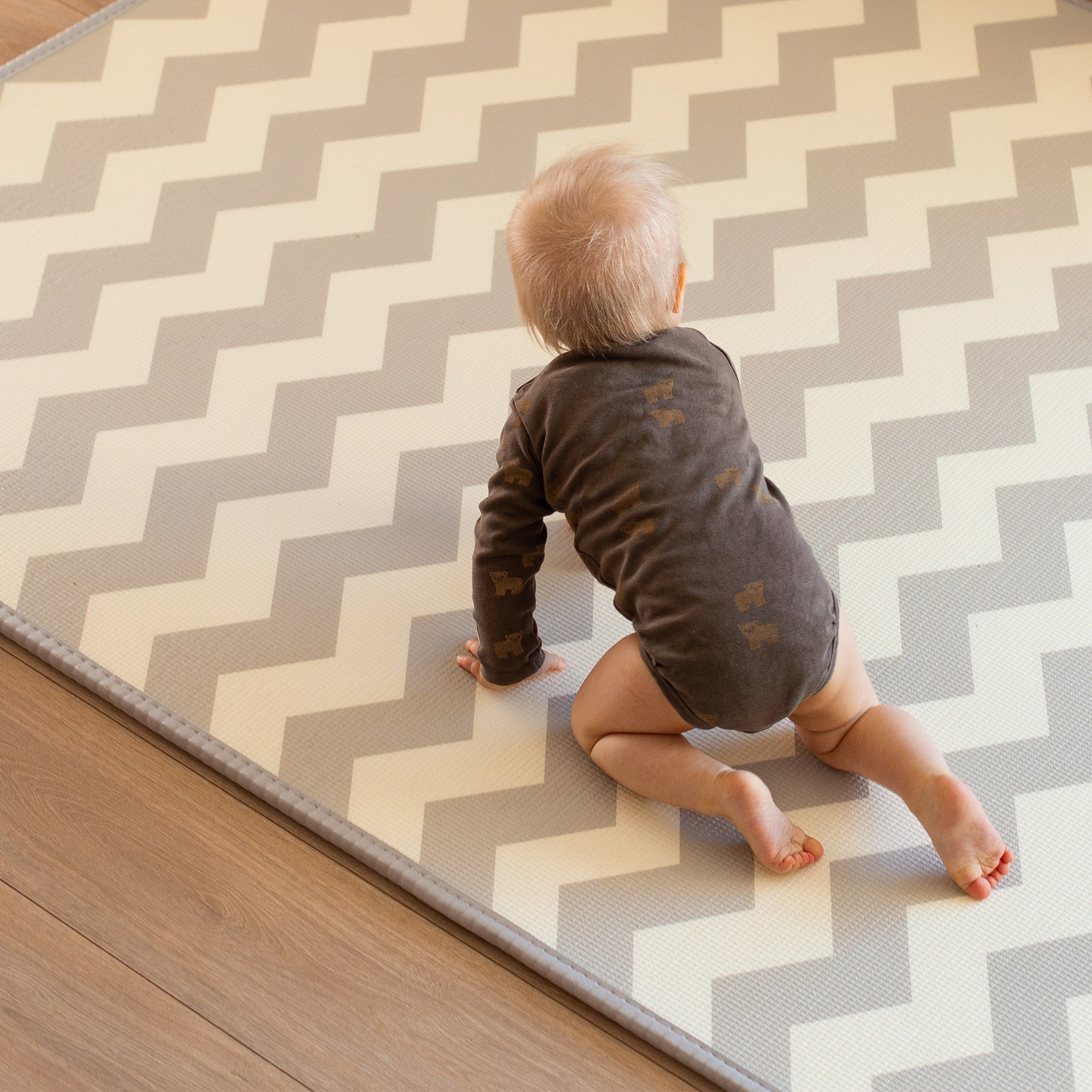 Dvostrana XXL pjenasta podloga - rola 2 CM (cestovna i cik-cak)