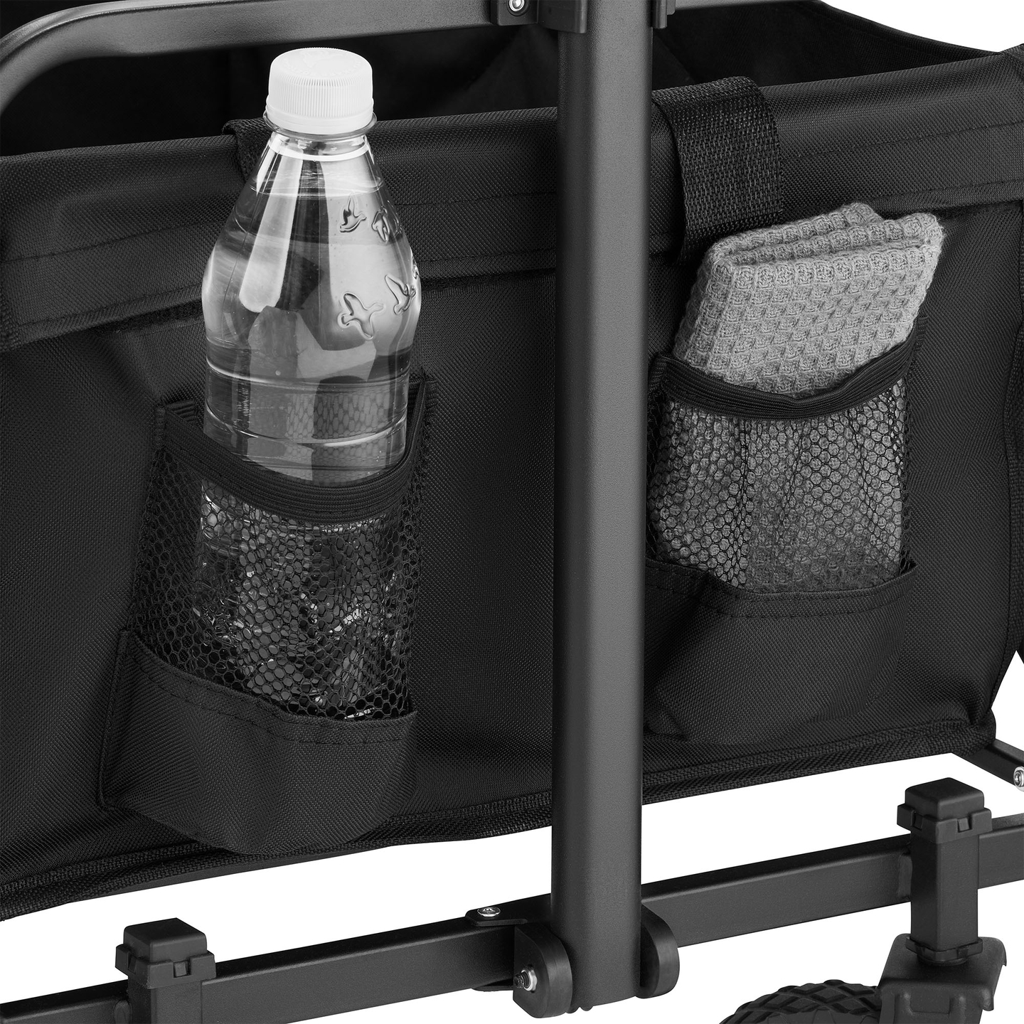 HyperMotion sklopiva kolica za plažu - crna, 80 kg