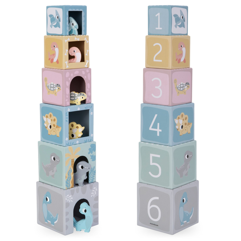 Toranj - sorter s figurama dinosaura