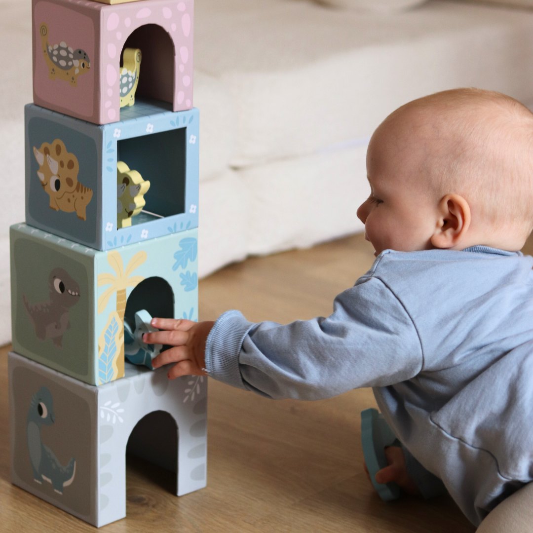 Toranj - sorter s figurama dinosaura