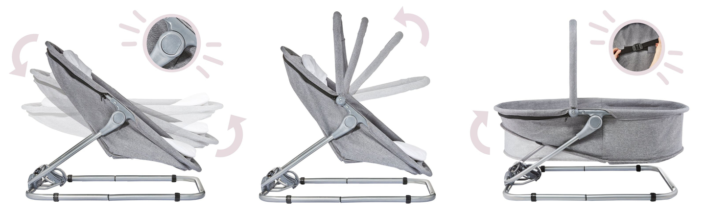 Izbacivač + Klackalica + Krevet 3u1 - Moby-System MILA