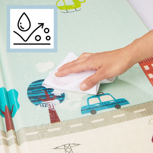 Dvostrana XXL pjenasta prostirka - sklopiva 1 CM (planina i cesta)