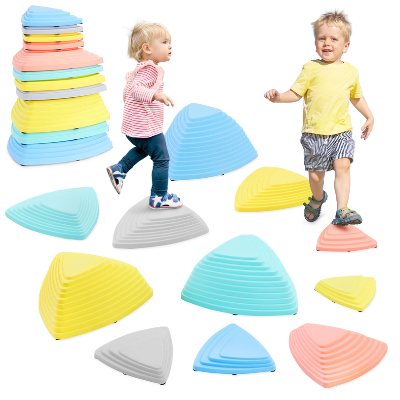 Kamenje za ravnotežu u boji - 11 komada