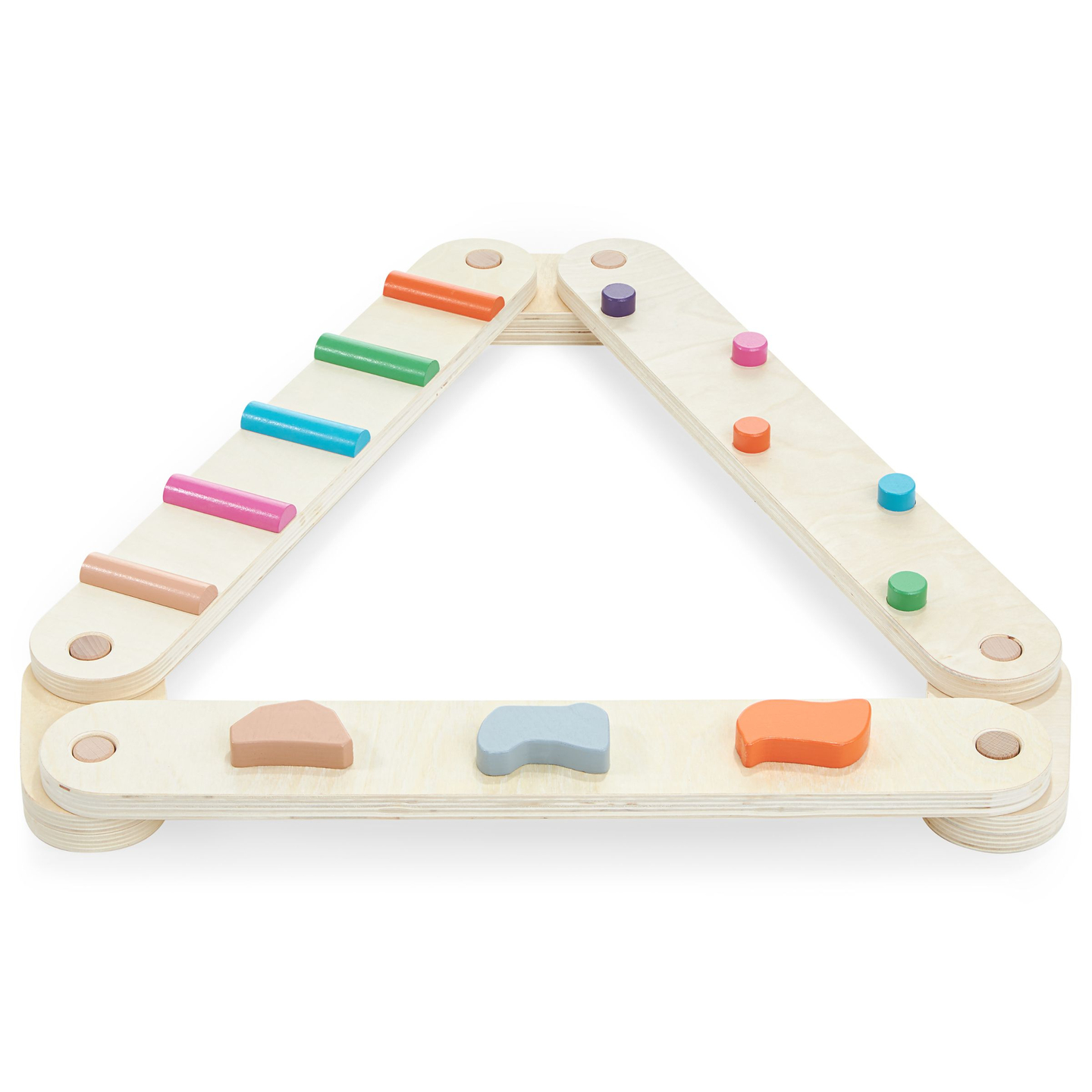 Drvena staza za ravnotežu - senzorna staza - 14 elemenata