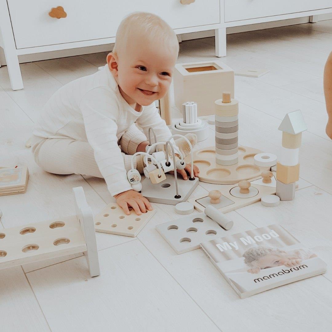 Montessori edukativna kutija za malu djecu - 6 igračaka