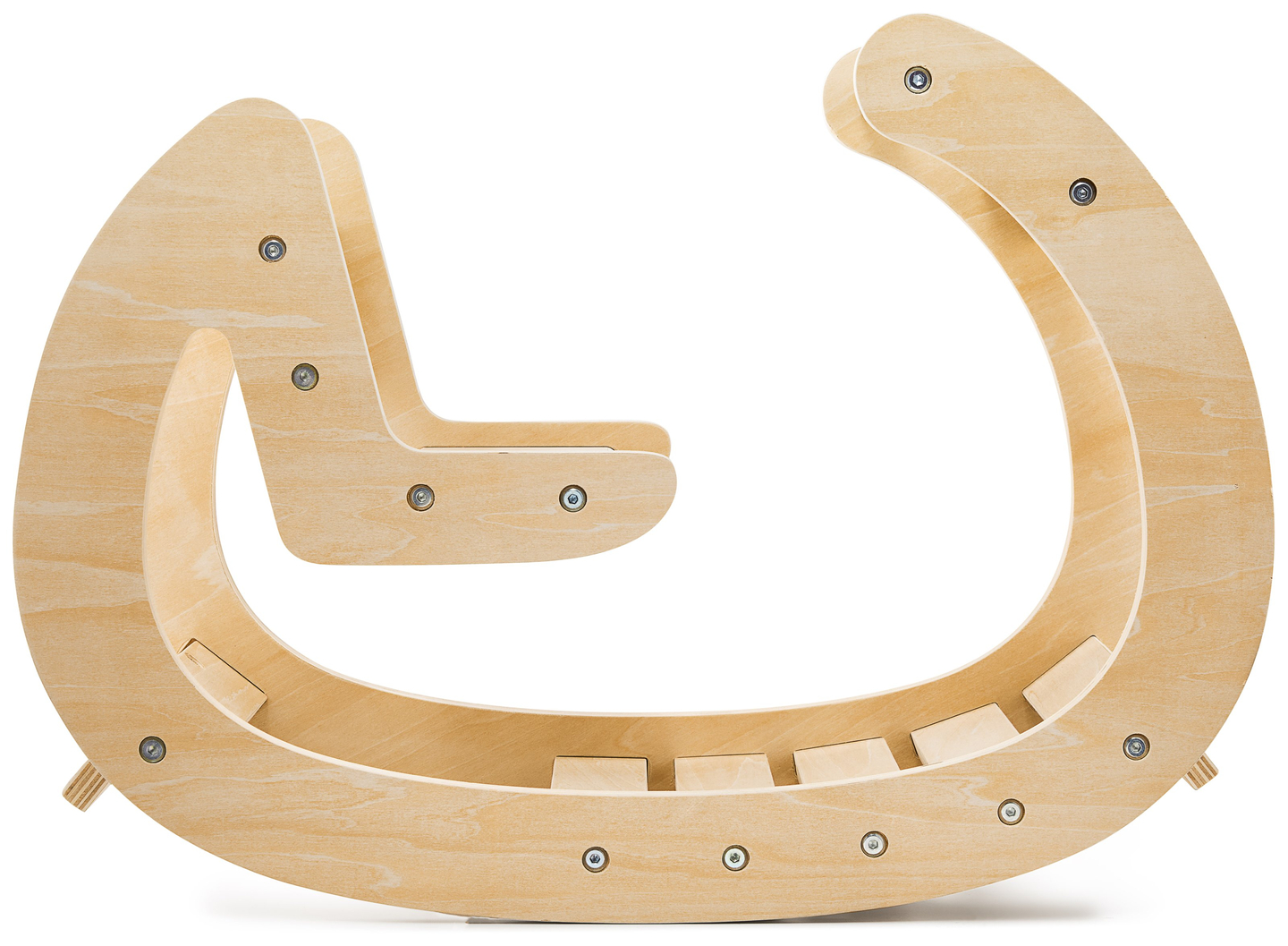 Montessori drvena ljuljačka - igralište - prirodno drvo - od 12 mjeseci.