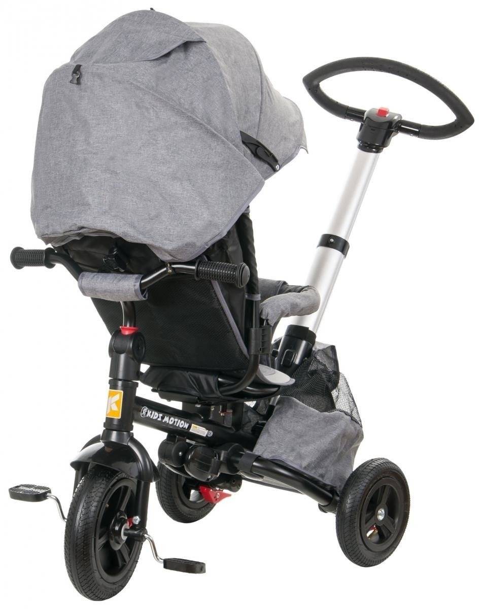 Tobi Velar tricikl + kišna navlaka - siva