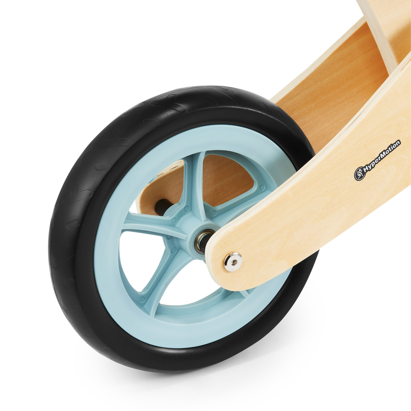 Drveni tricikl i bicikl za ravnotežu 2u1 - HyperMotion PERCY - plavi