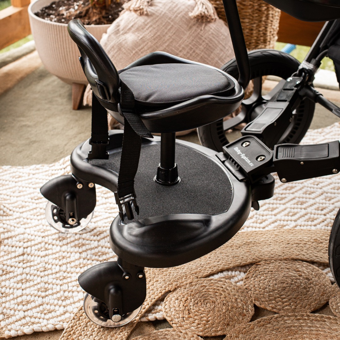 MR BUGGY Nastavak za kolica sa sjedalom - LED kotači