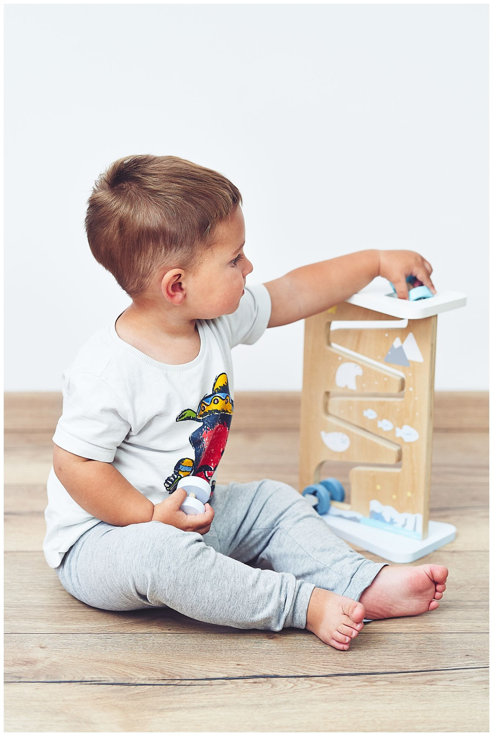 Drvena dvostrana senzorna manipulativna ploča