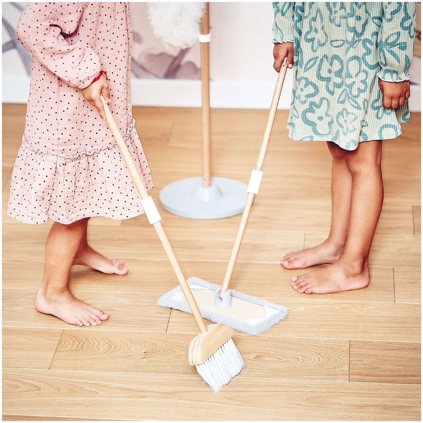 Drveni set za čišćenje