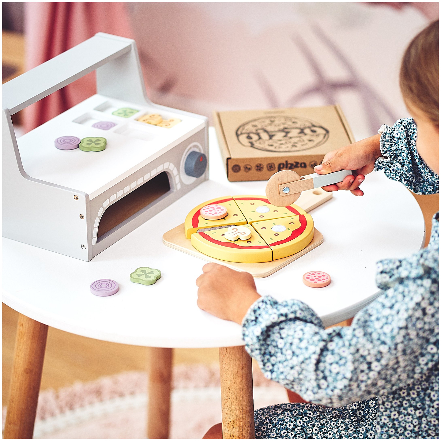 Drveni set za pečenje pizze