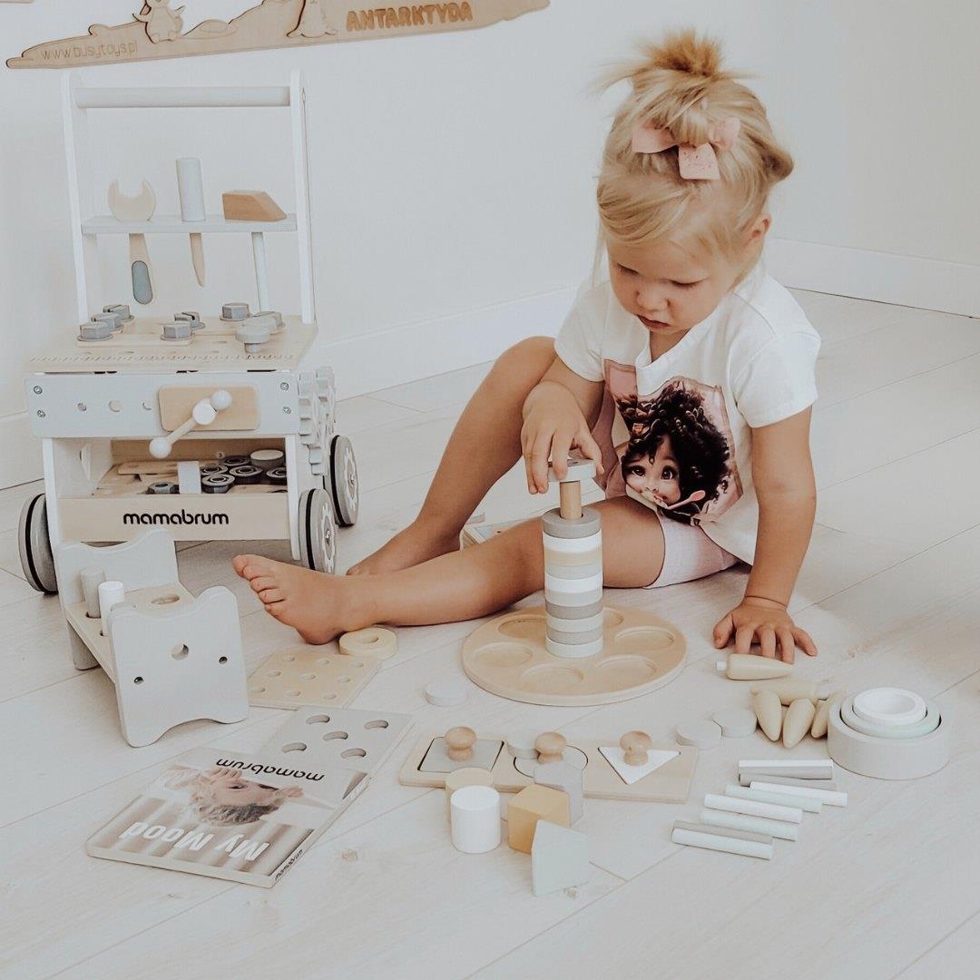 Montessori edukativna kutija za malu djecu - 6 igračaka