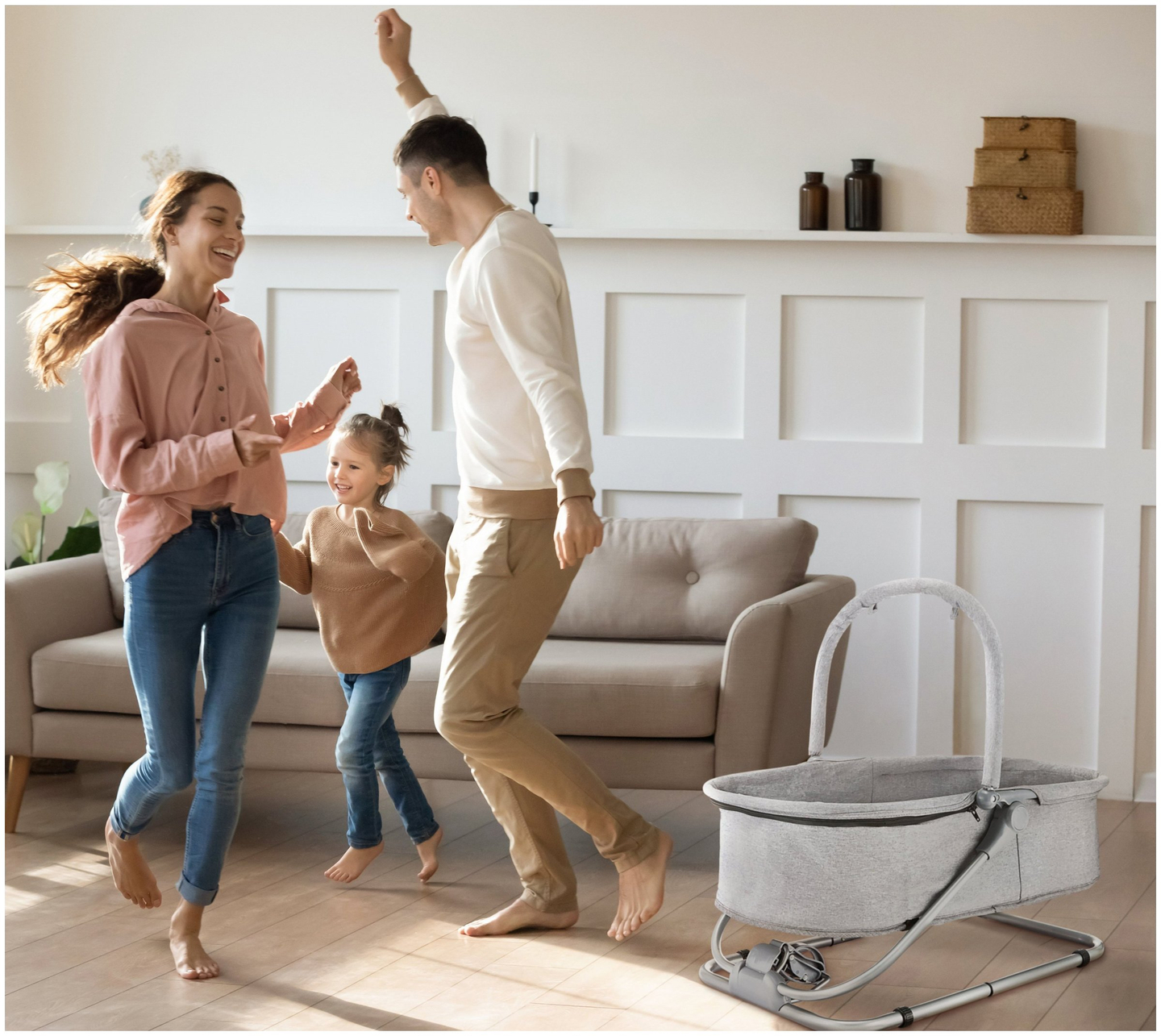 Izbacivač + Klackalica + Krevet 3u1 - Moby-System MILA