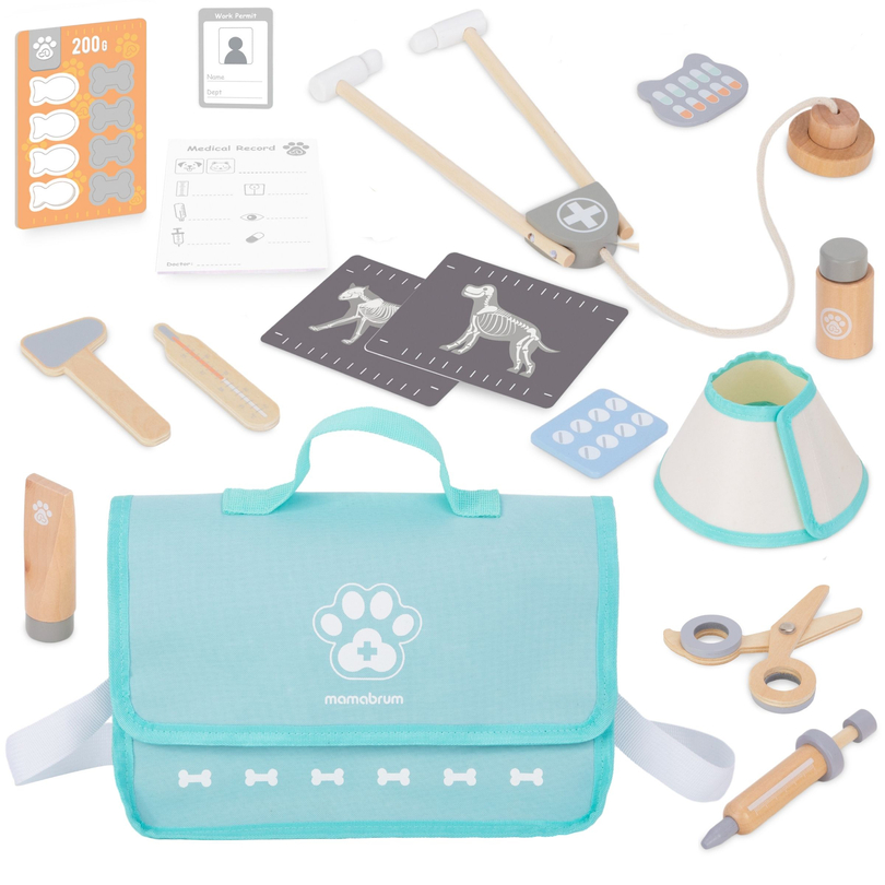 Drveni veterinarski set