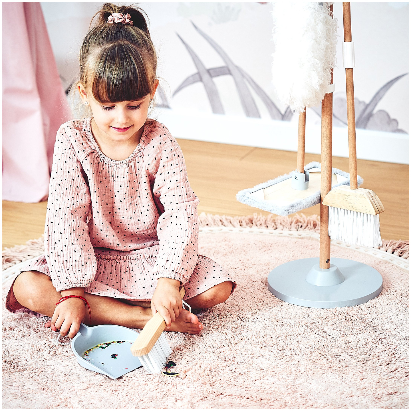 Drveni set za čišćenje