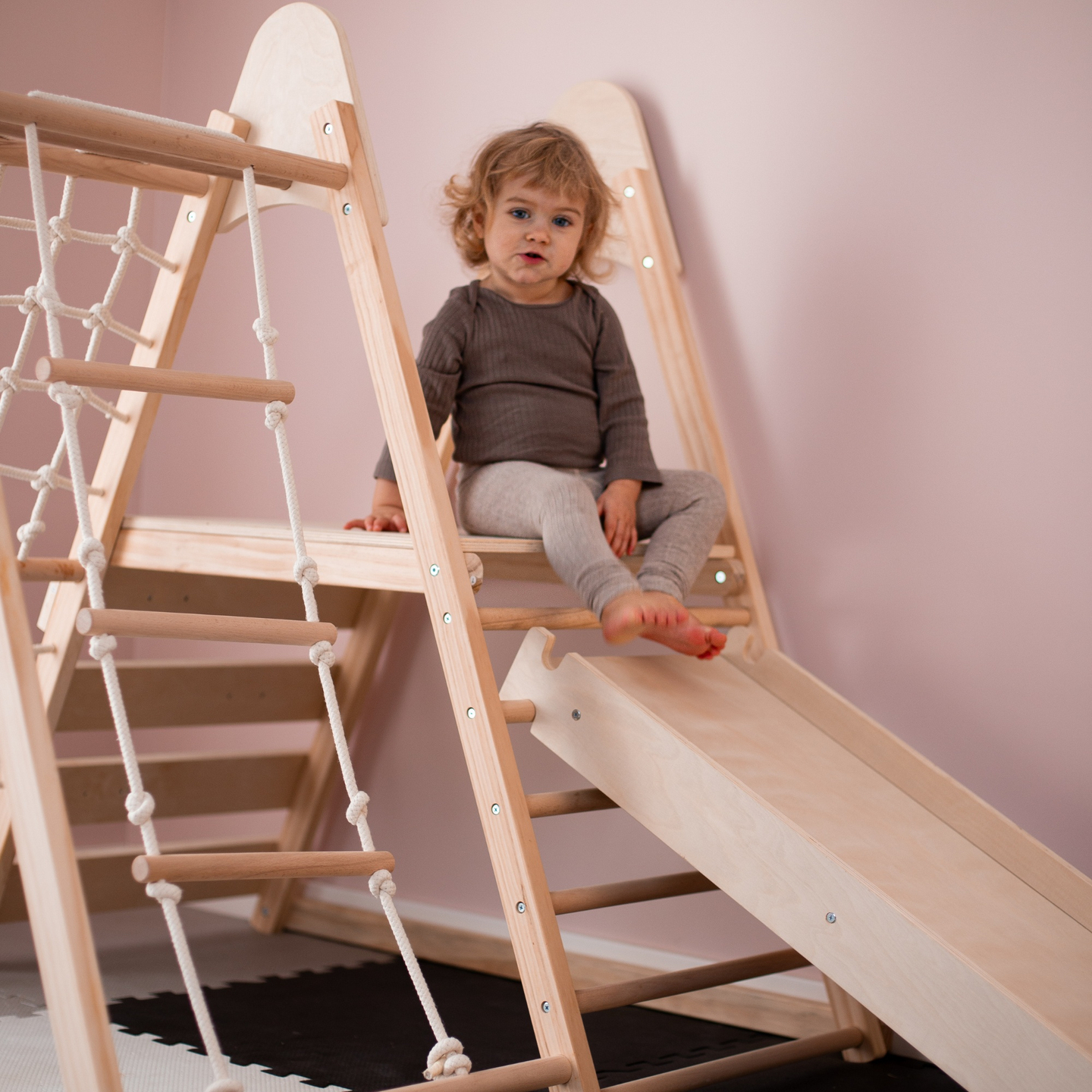 Drveno kućno igralište XL 5u1