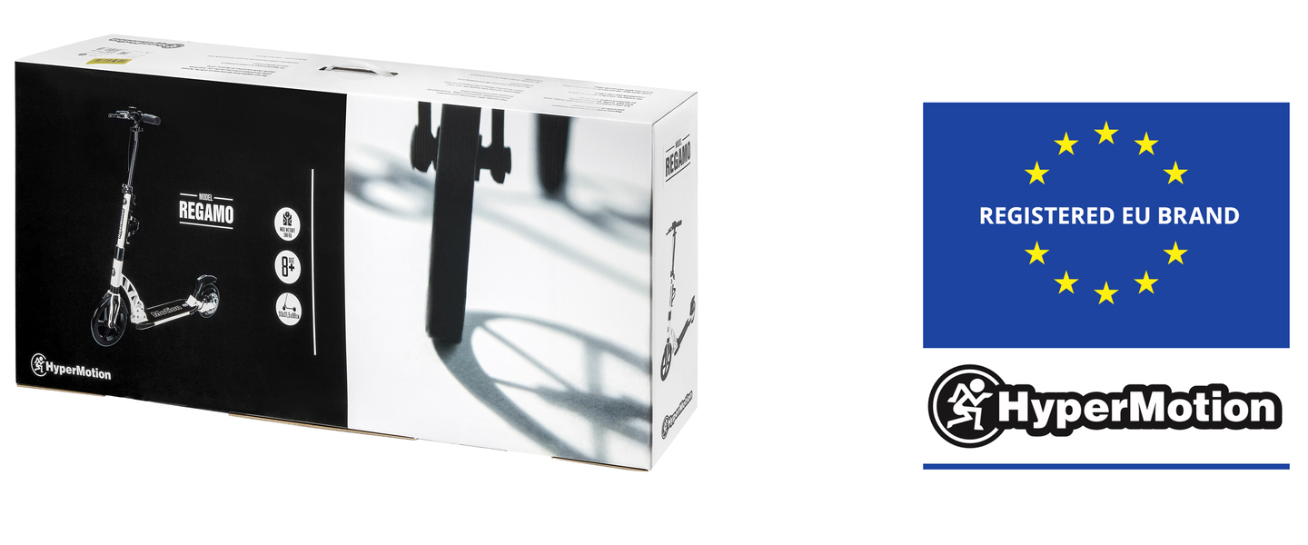 HyperMotion REGAMO romobil za odrasle - crni