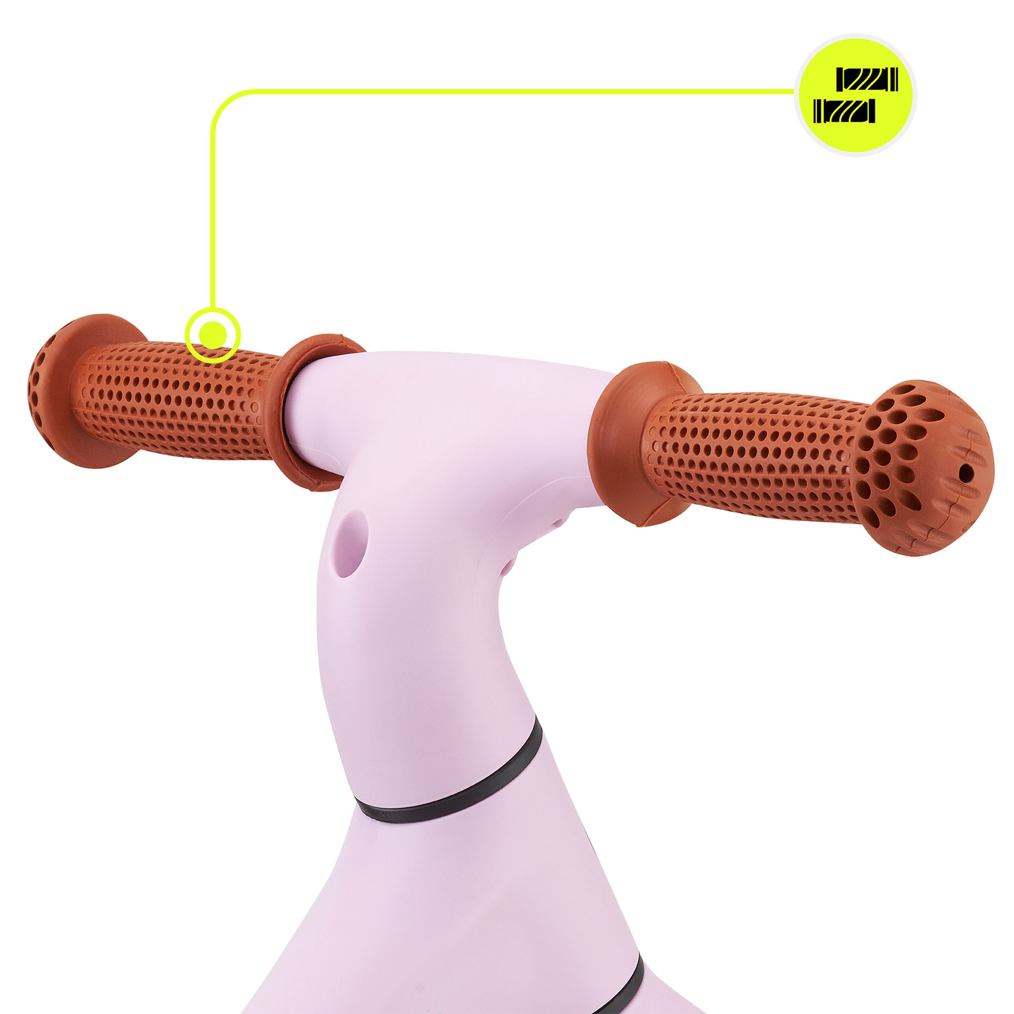 HyperMotion Marcelo bicikl za balansiranje za djecu - roza