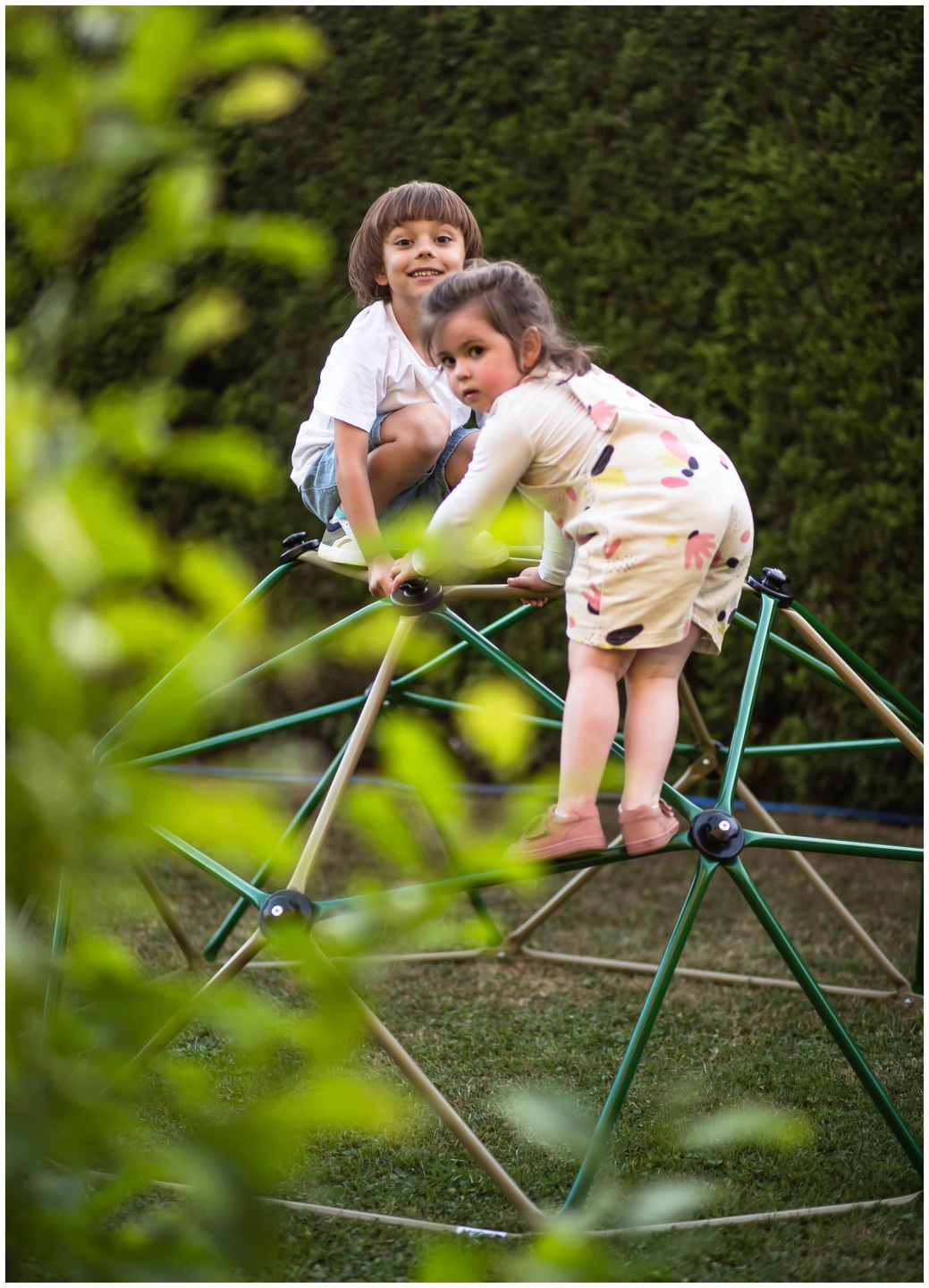 HyperMotion kupola za penjanje za djecu XL, Geodome, vrtno igralište, promjer: 1,8 m