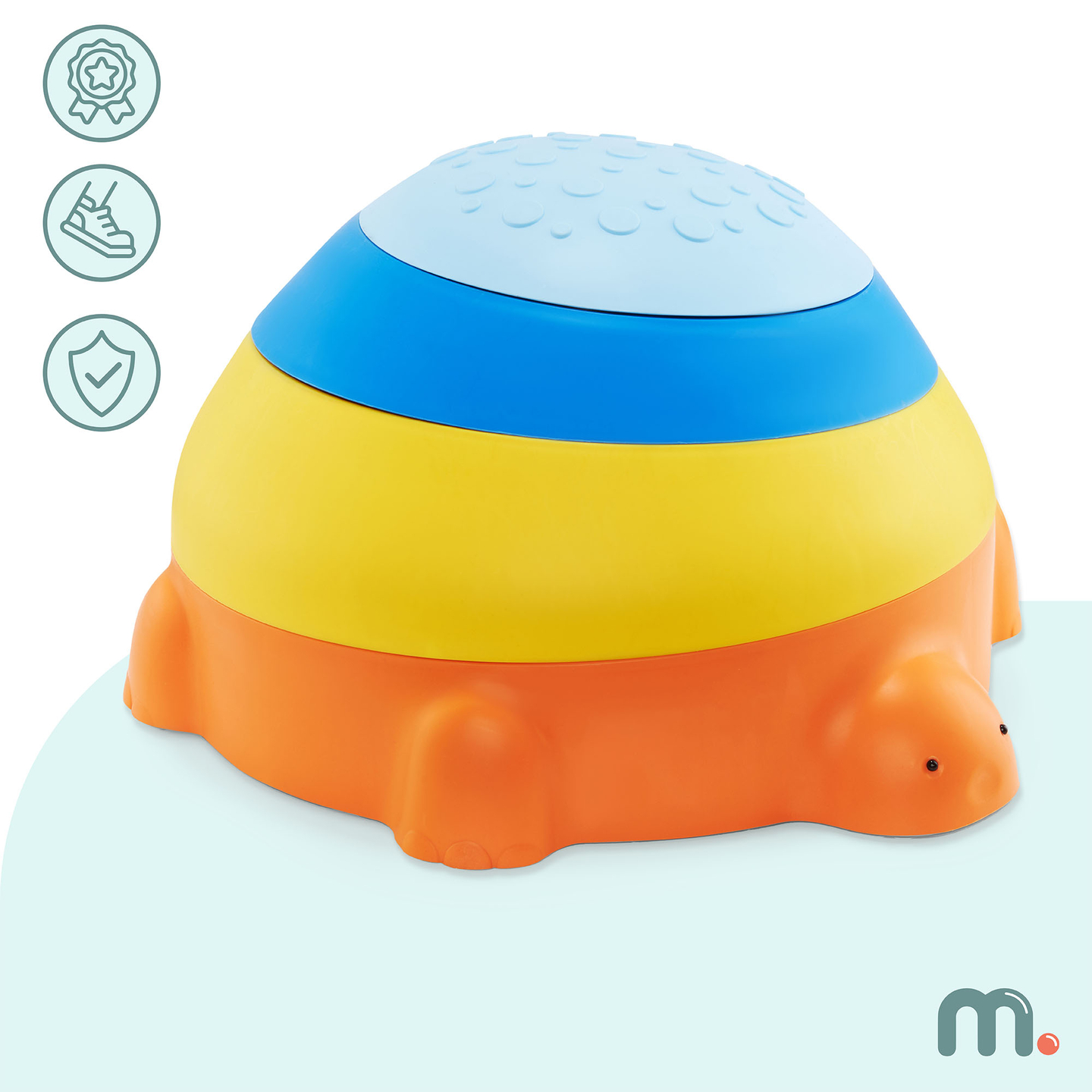 Senzorna staza za djecu - Šarena kornjača