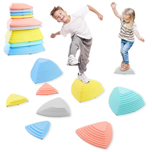 Kamenje za ravnotežu u boji - 9 komada