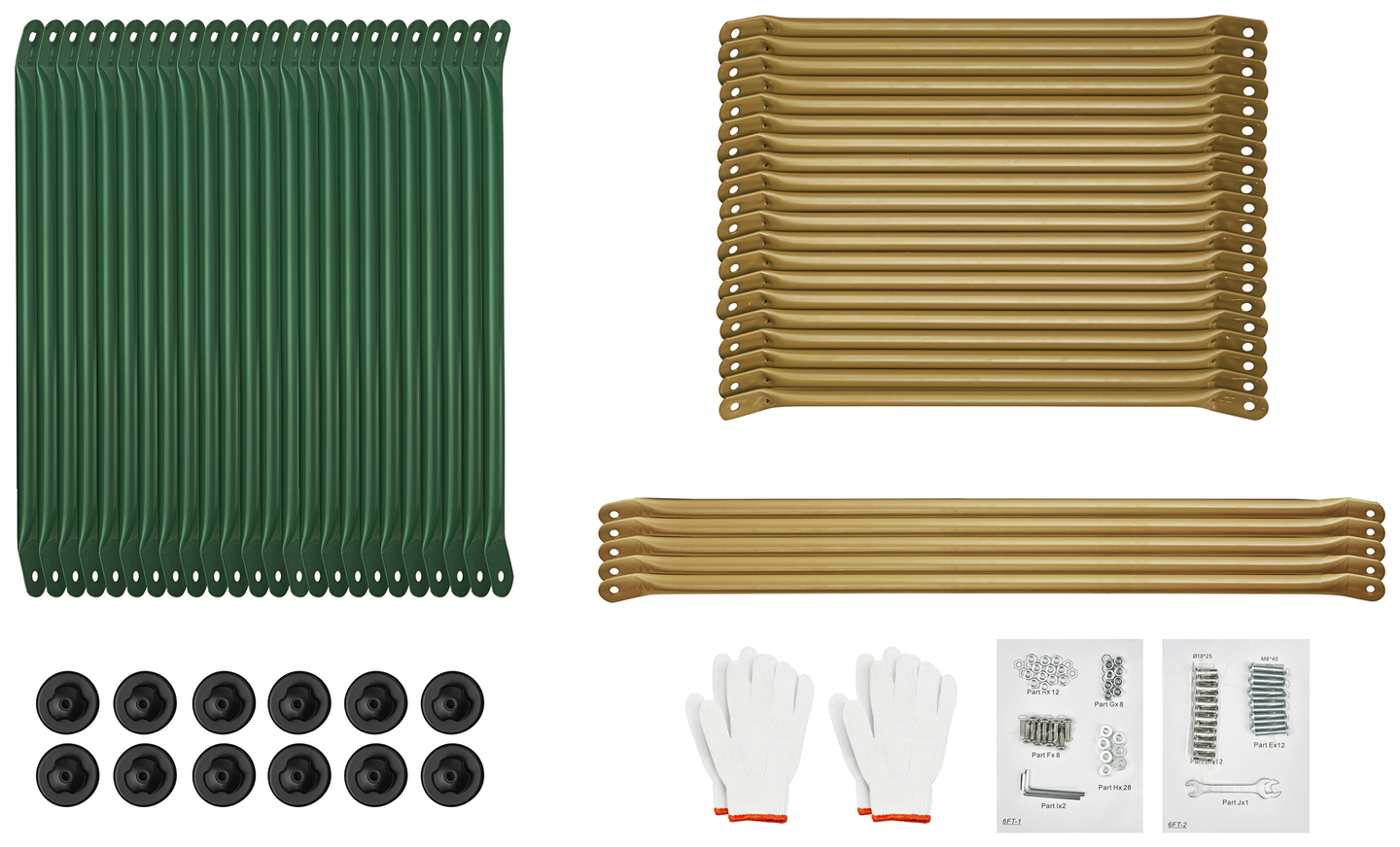 HyperMotion kupola za penjanje za djecu XL, Geodome, vrtno igralište, promjer: 1,8 m