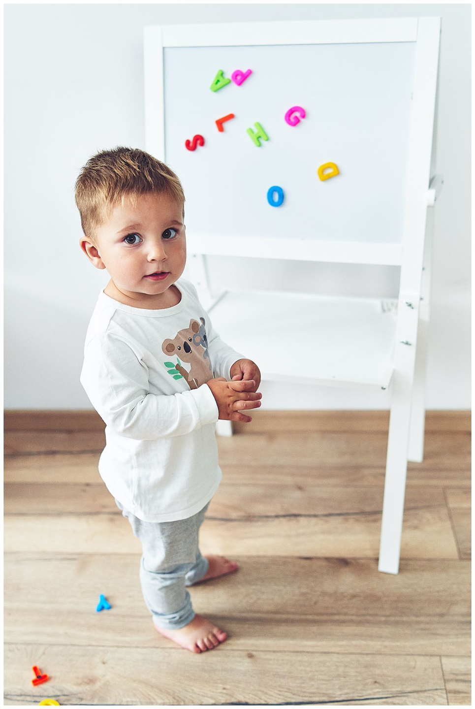 Dvostrana edukativna ploča: magnetna i kreda - suhobrisanje, drvena, dječja, sklopiva