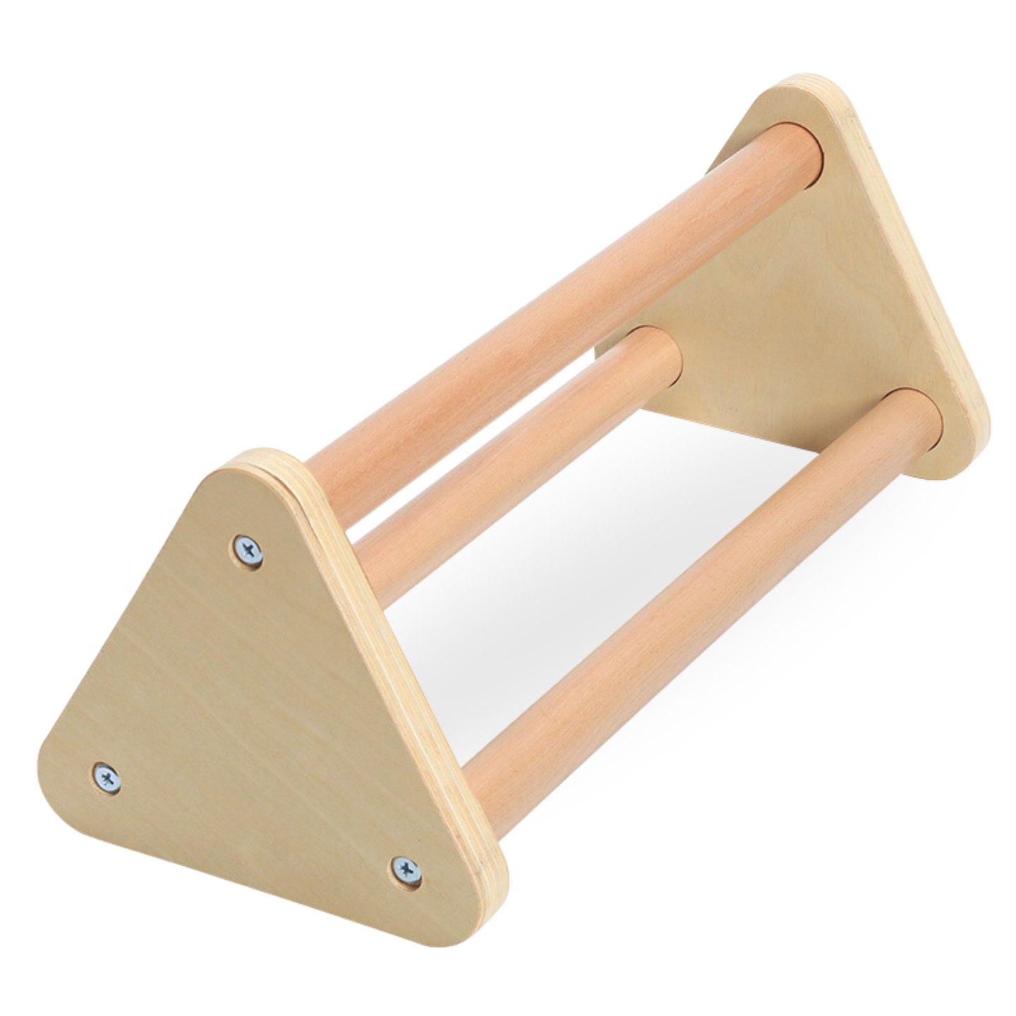 Drveno kućno igralište za djecu - ljestve + zid za penjanje + greda za ravnotežu - Piklerov trokut